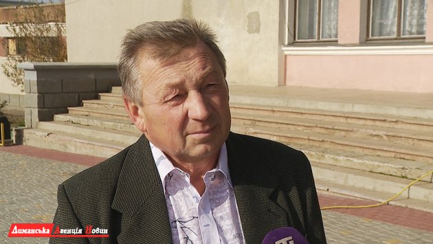 Володимир Німчук, директор Будинку культури с. Першотравневе.
