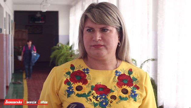 Олена Бубнова, директор Сичавської школи.