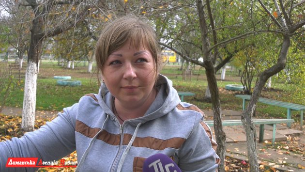 Тетяна Ларіна, активістка з села Олександрівка.