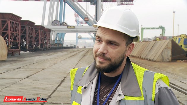 Олексій Убійський, начальник контейнерної служби "ТІС-КТ".