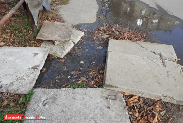 В Коблево пытаются разобраться, кто виноват в том, что канализация по улице Степовой неисправна.