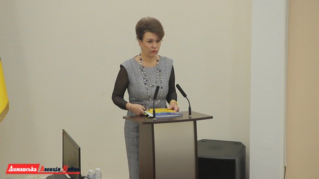 Людмила Паскаль, заместитель городского головы-начальник финансового управления Южненского городского совета.