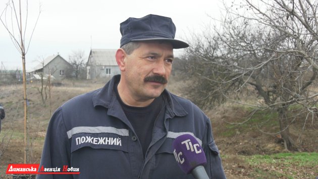 В’ячеслав Стрижов, пожежний МПК Визирки.