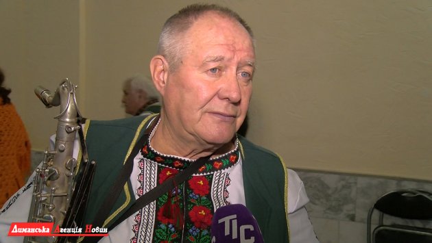Владимир Качура, музыкант образцового духового оркестра "Визирські сурми".