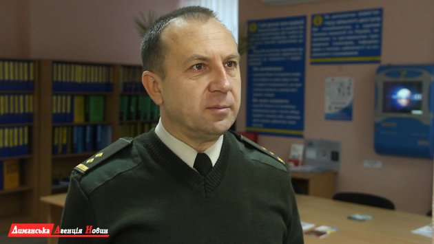 Олег Сидоренко, заступник військового комісара м. Южне.