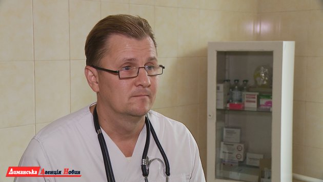 Віктор Старікович, заступник головного лікаря з лікувальної роботи Лиманської районної лікарні.