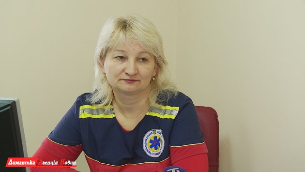 Тетяна Чіфліклій, завідувач дев’ятої підстанції Одеського обласного центру екстреної медичної допомоги та медицини катастроф.