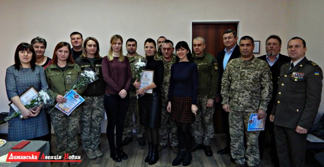 Южненських військовослужбовців привітали з Днем Збройних сил України.