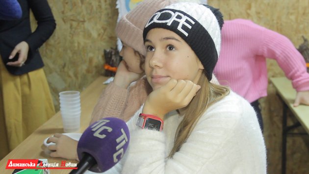 Полина, ученица воскресной школы "Радонеж".