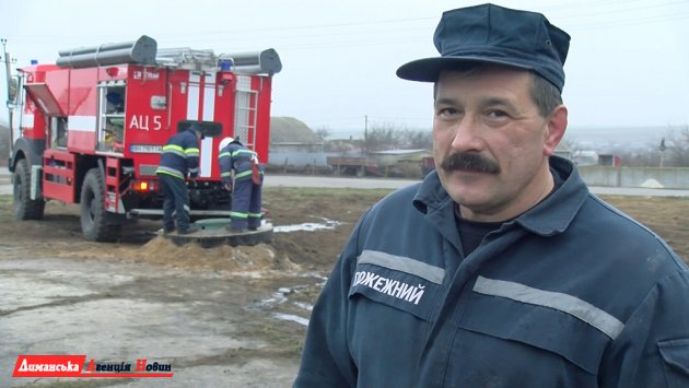 В’ячеслав Стрижов, пожежний МПК Визирської сільради.