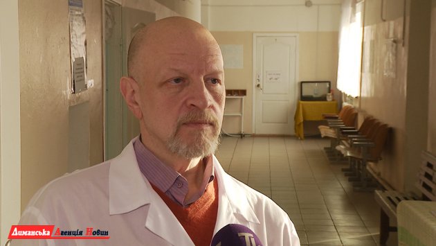 Вадим Чекан, завідувач амбулаторії у селі Першотравневе.