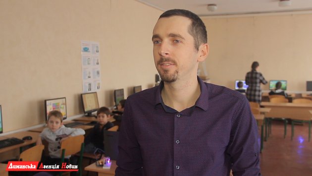 Вадим Бессонов, вчитель математики та інформатики Коблівського ЗЗСО I-III ступенів.