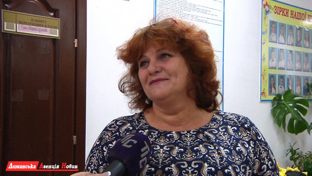 Людмила Семеренюк, бабушка учеников Визирской ООШ I-III ступеней.