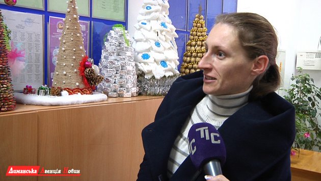 Ганна Штеменко, мати учня Визирської ЗОШ I-III ступенів.