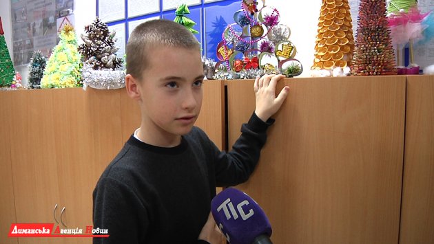 Даниил Штеменко, ученик 3 класса Визирской ООШ I-III ступеней.