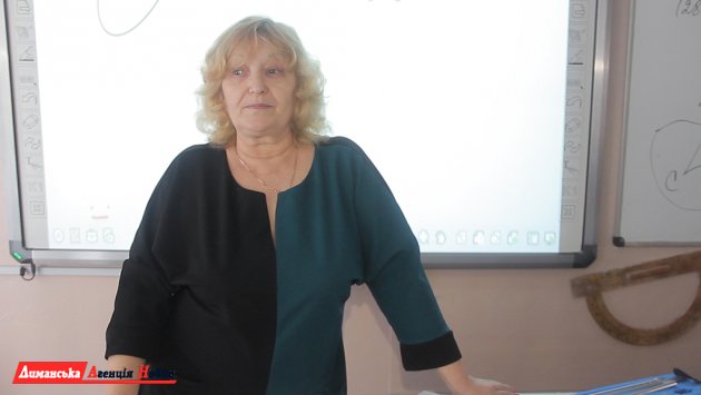 Євгенія Сажнєва, вчитель фізики та математики Коблівського ЗЗСО I-III ступенів.