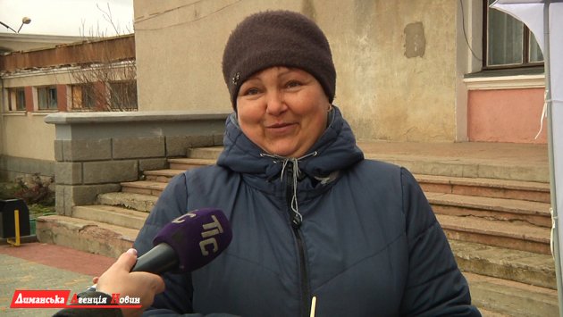 Наталія Михайлюк, жителька Першотравневого.