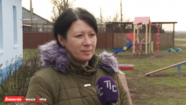 Нина Парфений, жительница села Переможное.