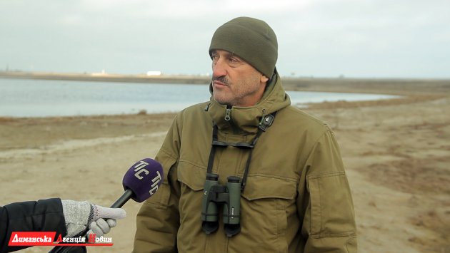 Игорь Гержик, начальник природоохранного, научно-исследовательского отдела РЛП "Тилигульский" Одесской области.