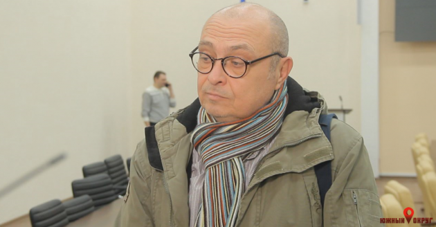 Юрій Косілов, архітектор, член архітектурно-містобудівної ради.