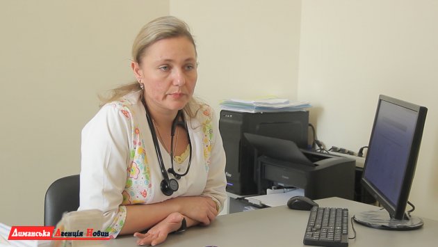 Ніна Деркач, завідувач Сичавської амбулаторії, сімейний лікар.