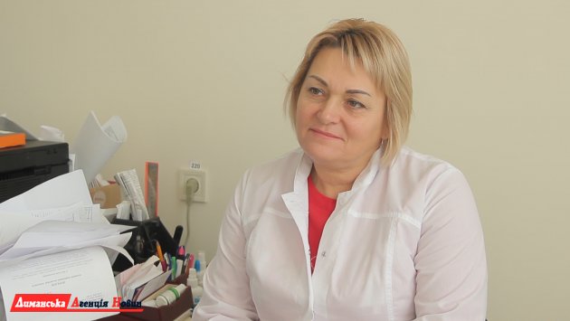 Олена Міщенко, педіатр Сичавської амбулаторії.