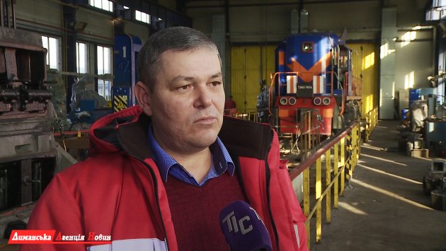 Сергій Білецький, начальник локомотивного депо ТОВ "ТІС-ЗДУ".