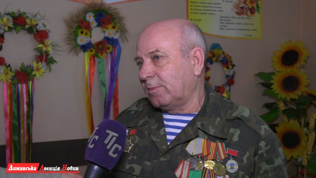 Владимир Наконечный, председатель Союза ветеранов Афганистана Лиманского района.