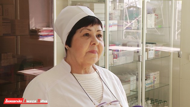 Валентина Квасова, старша медсестра хірургічного відділення Лиманської районної лікарні.