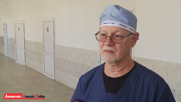 В'ячеслав Муха, завідувач хірургічного відділення Лиманської районної лікарні.