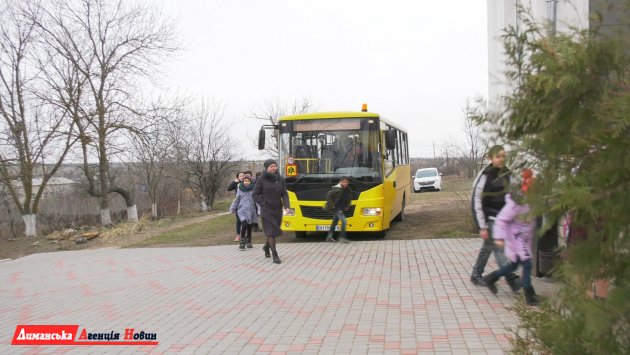 Школьный автобус в Шомполах позволил ученикам расширить внешкольную жизнь (фото)