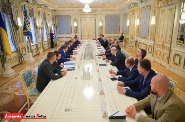 Одесские представители крупного бизнеса встретились с президентом