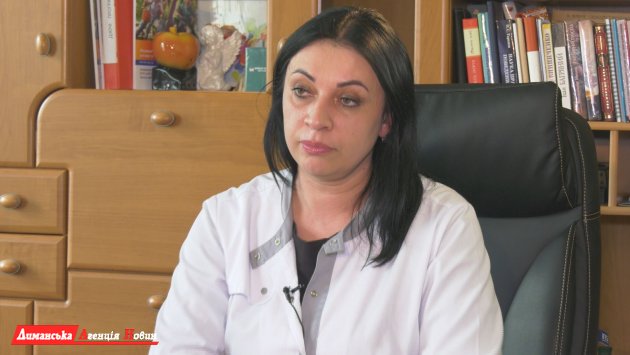 Тетяна Таран, директор КНП "Лиманська ЦРЛ".
