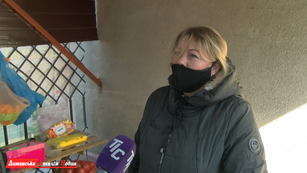 Анна, продавец продуктов на рынке Доброслава.