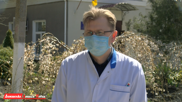 Виктор Старикович, замдиректора по медицинской части КНП "Лиманская центральная районная больница".