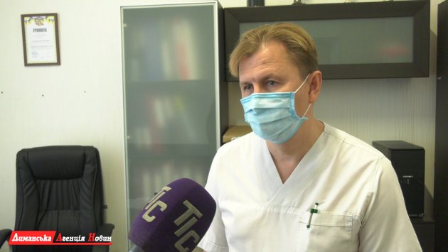 Віктор Старикович, заступник директора з медичної частини КНП "Лиманська центральна районна лікарня".