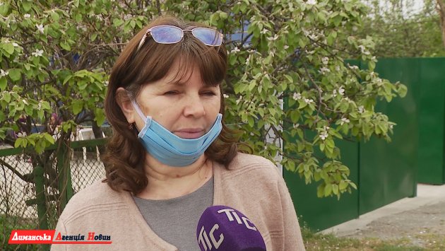 Надежда Бритченко, представитель местной ветеранской организации.