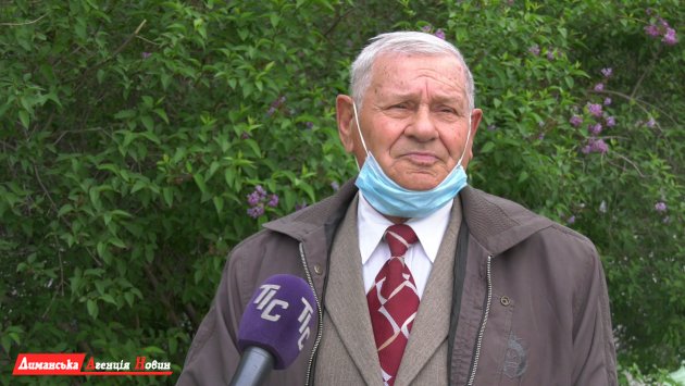 Микола Гавриленко, голова Лиманської районної ради ветеранів.