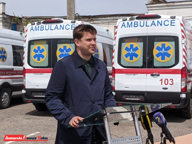 До медичних закладів Одещини вирушать 85 автомобілів "швидкої допомоги" класу “В”