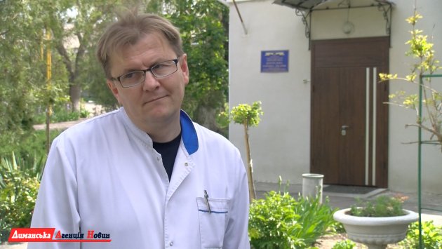Віктор Старикович, заступник директора з медичної частини КНП "Лиманська центральна районна лікарня".