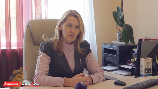Валентина Харламбова, начальник відділу освіти, молоді та спорту Визирської сільської ради.