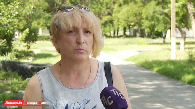 Алла Шаповал, представниця депутатської групи "Команда розвитку" Визирської сільради.