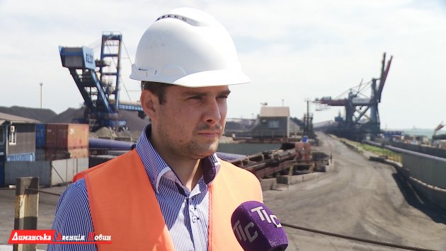 Кирило Власенко, начальник перевантажувального комплексу ТОВ "ТІС-Вугілля".