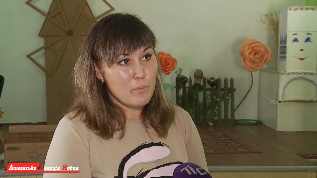 Олена Цапенко, завідувачка клубу у селі Нова Вільшанка.