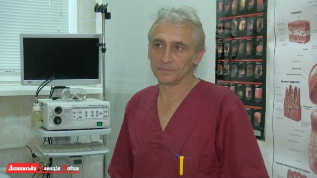 Віктор Шаталов, лікар-хурург з надання невідкладної допомоги, лікар-ендоскопіст.
