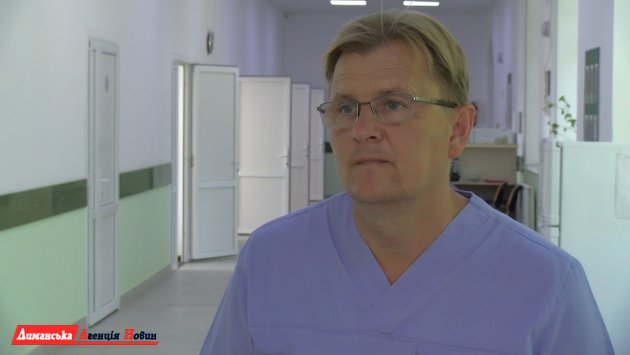 Віктор Старикович, заступник директора з медичної частини КНП «Лиманська центральна районна лікарня».
