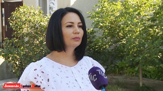 Юлія Лосєва, представниця депутатської групи «Команда розвитку» Визирської сільради від 24-го виборчого округу.