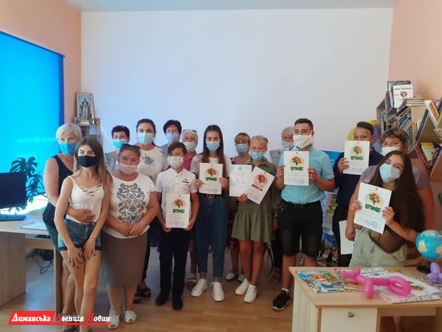 В Красносельской громаде наградили участников «Книгомании-2020» (фото)