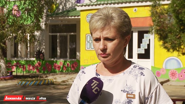 Елена Бобурчак, заведующая детским садом поселка Доброслав