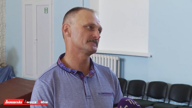 Микола Білаш, представник депутатської групи «Команда розвитку» Визирської сільради